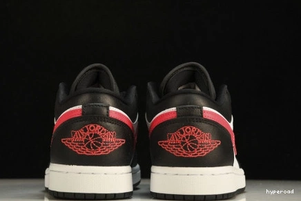Hyperoad Black Jordan Red Low 1 Siren 0804